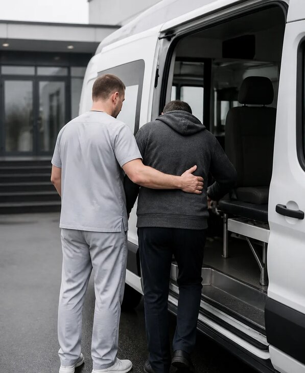 Организация медтранспортировки в Каменке от 5058 р. | Медзона