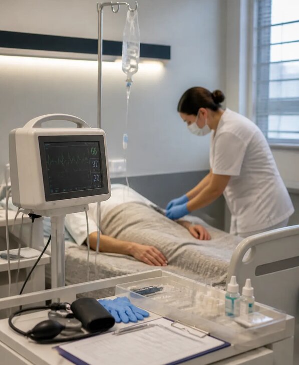 Лечение алкогольного делирия в стационаре в Каменке